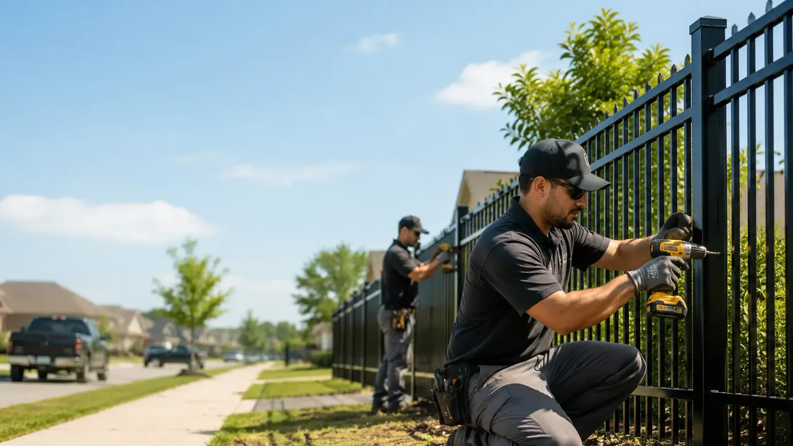Metal Fence Installation in Markham, IL